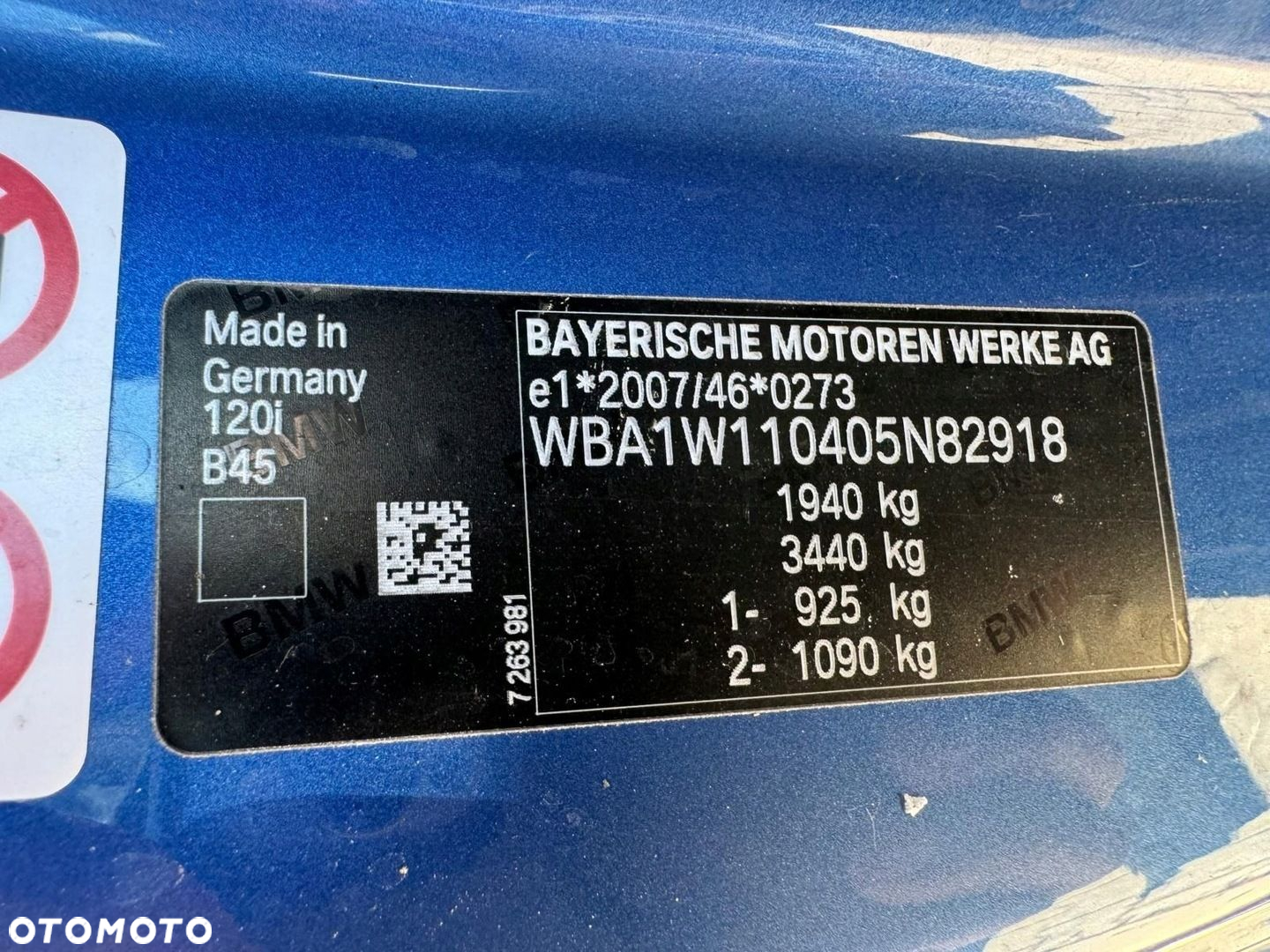 BMW 1 F21 LCI 2.0 B B48B20A F20 F22 F30 F32 F34 F36 PÓŁOŚ PRAWA TYŁ 7609352 - 6