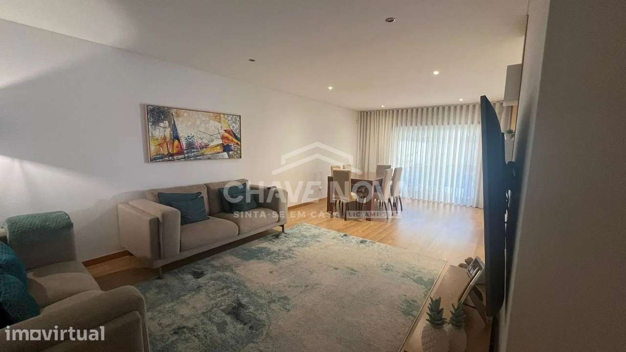 Apartamento T3 em condomínio fechado com piscina e jardim - Grande imagem: 4/25
