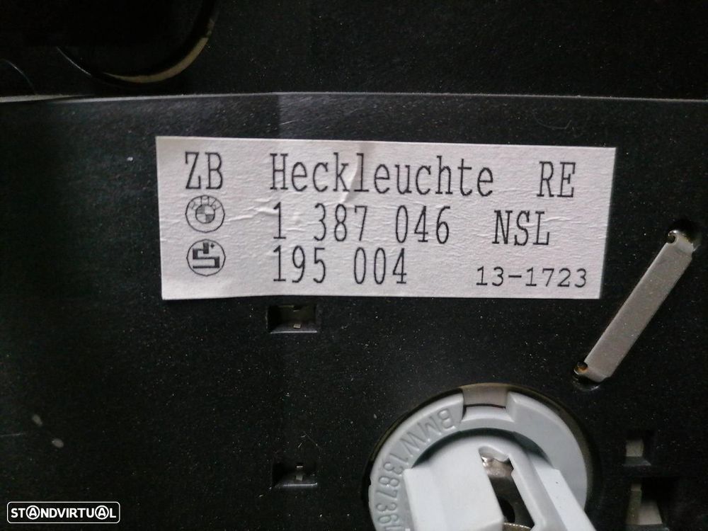 FAROLIM TRASEIRO DIREITO BMW 3 1992 - - 3