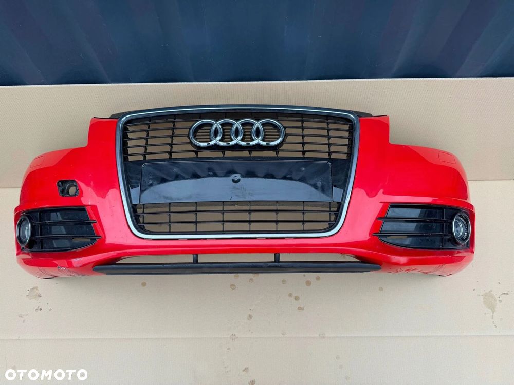 Zderzak przedni Przód Audi A3 8P LIFT S-LINE ORYGINAŁ KOMPLET SPRYSKI - 1