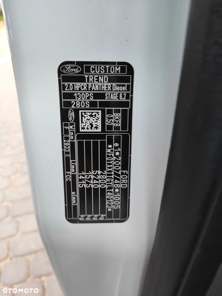 Ford TRANSIT CUSTOM 2021r 2,0 TDCI 130KM L1H1 EURO 6 LEDY CENA BRUTTO VAT 23% - 30