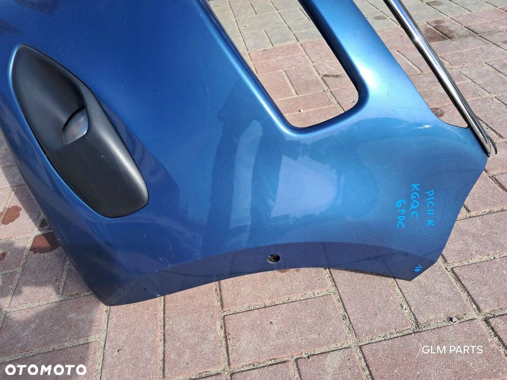 citroen c4 picasso ii kompletny zderzak przedni pod 6 pdc kolor kgqc - 5