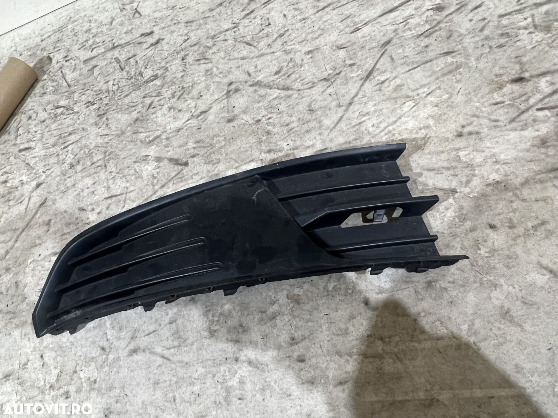 Grila dreapta fata, Skoda Fabia 3, 2014, 2015, 2016, 2017, 2018, 6V0807368. - 6