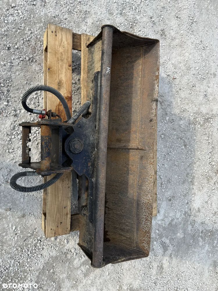 ŁYŻKA SKARPOWA SKARPÓWKA HYDRAULICZNA 120CM LEHNHOFF MS01 MS 01 KOPARKI MINIKOPARKI JCB HITACHI YANMAR BOBCAT CAT KUBOTA - 12