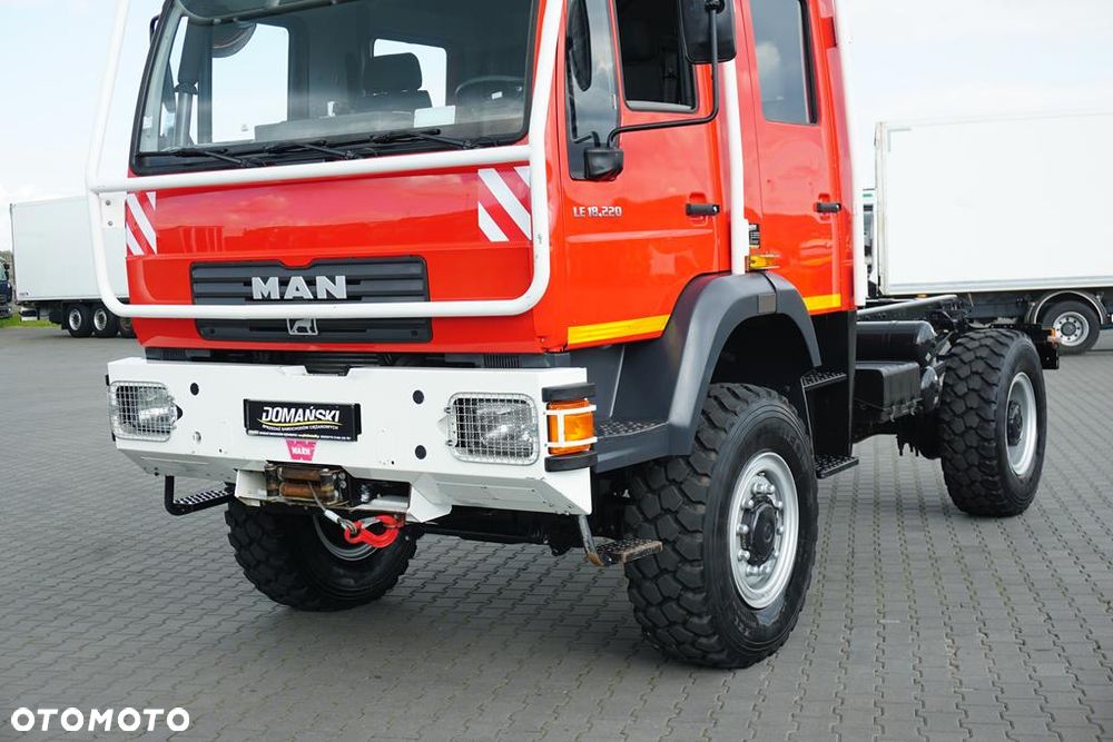 MAN / LE 220 / 4 X 4 / DOKA / DO ZABUDOWY / KAMPER - 28