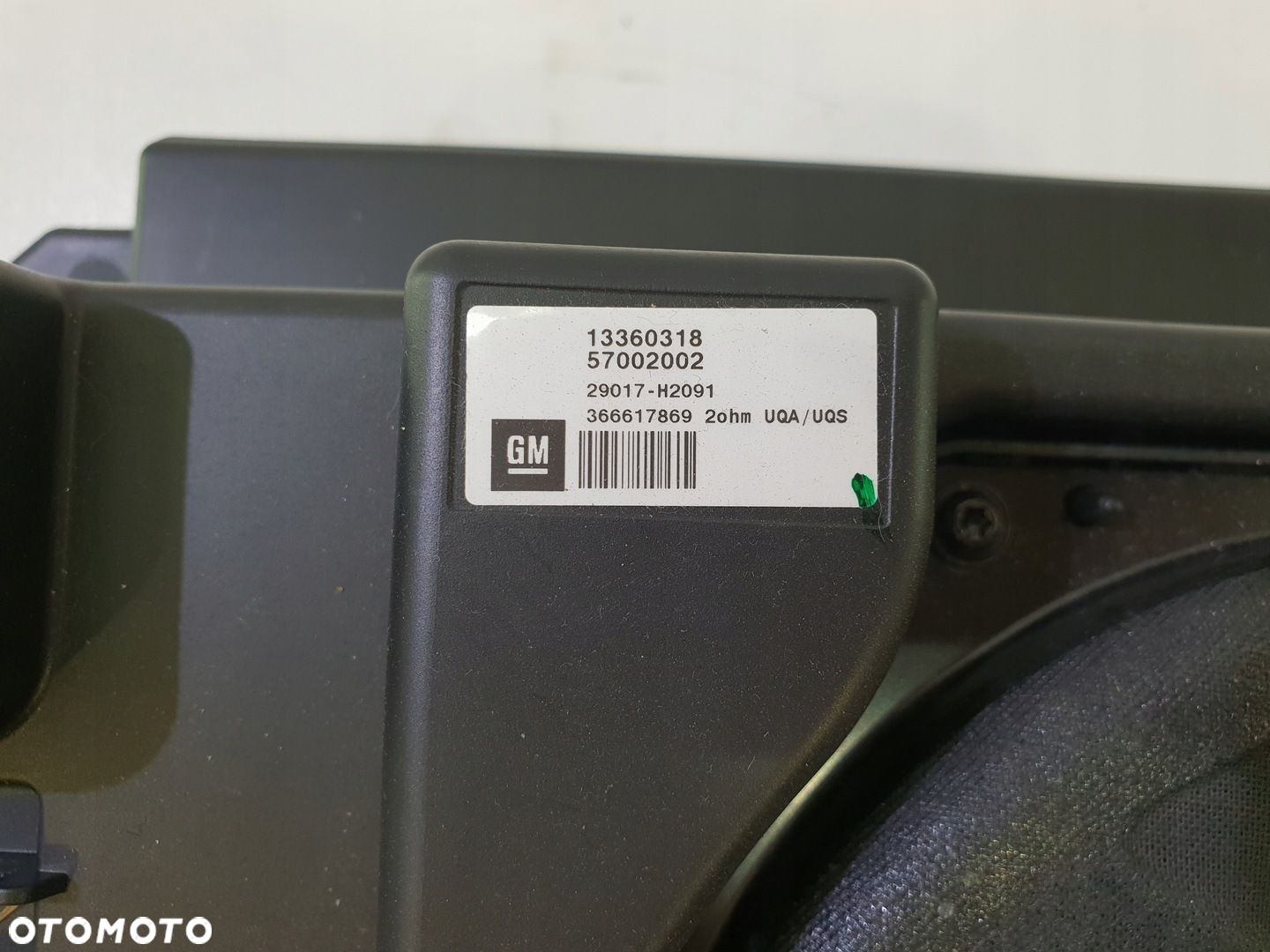 OPEL ADAM SUBWOOFER GŁOSNIK 13360318 - 6
