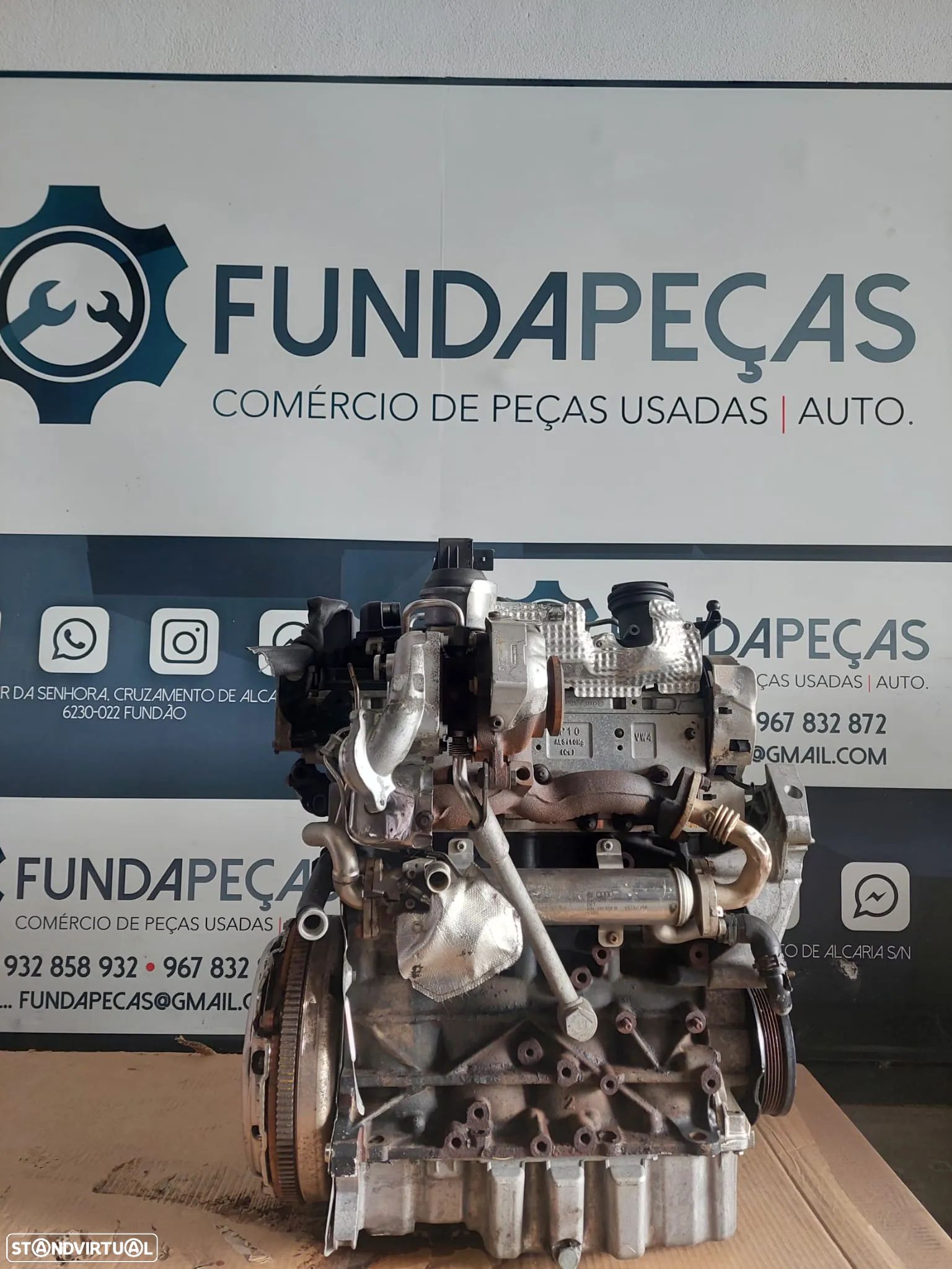Motor VW Passat B6 2.0 Tdi Ref: CBD - 1