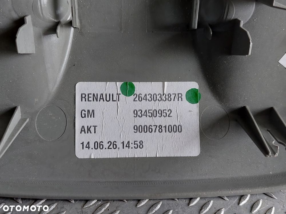 OŚWIETLENIE KABINY RENAULT TRAFIC II 2 R2014 2,0 DCI NR 264303387R - 2