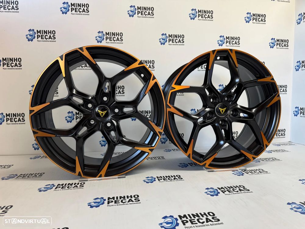 Jantes look Cupra Formentor em 18 (5x112) Preto e Bronze - 2