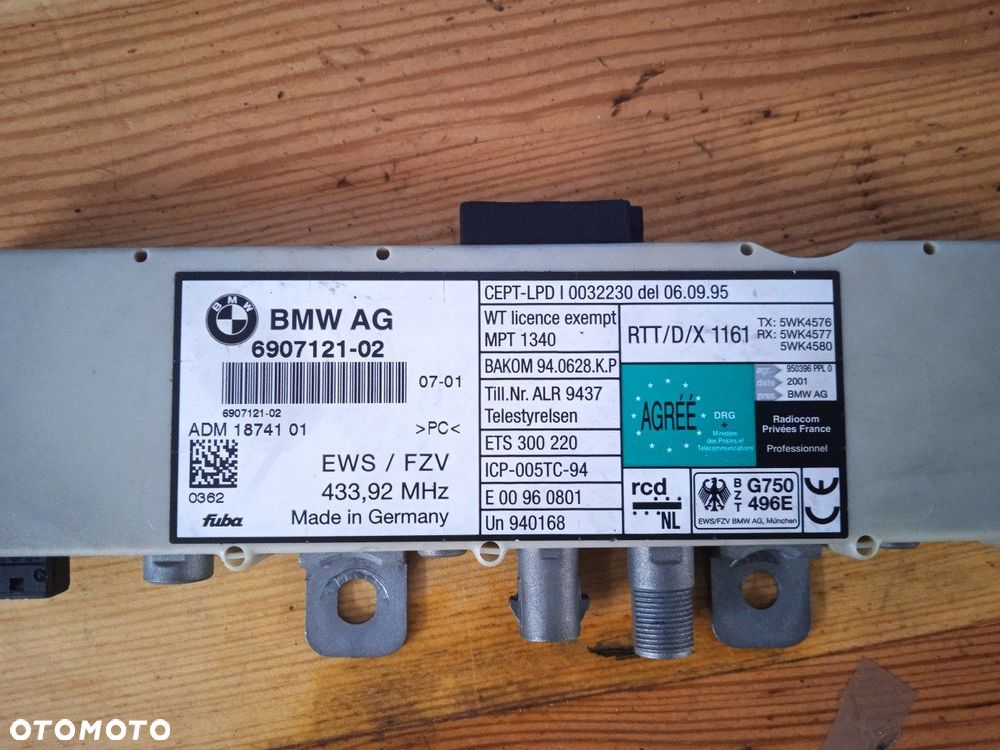 Wzmacniacz sygnału BMW E46 690712102 - 2