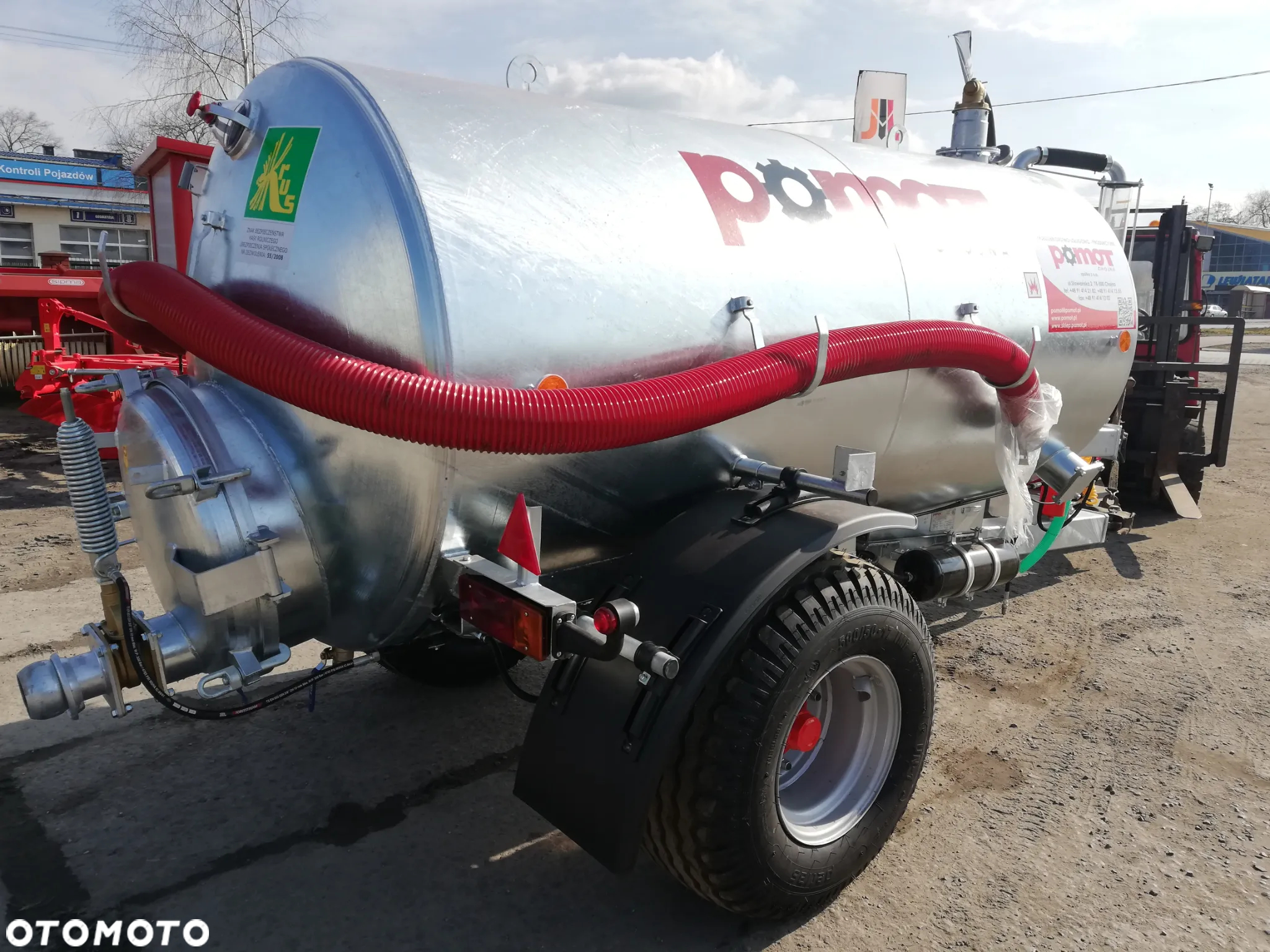 Inny Wóz Asenizacyjny POMOT T507/3 - 4000 litrów - 3