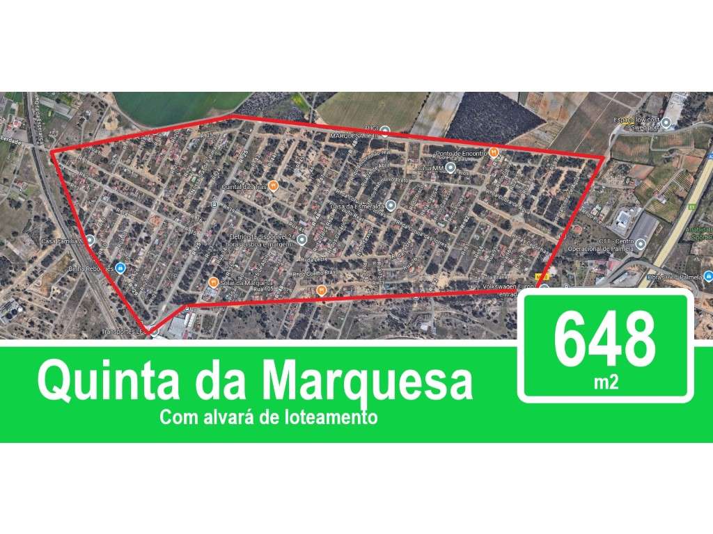 Lote 648 m2 na Quinta da Marquesa. - Grande imagem: 2/3