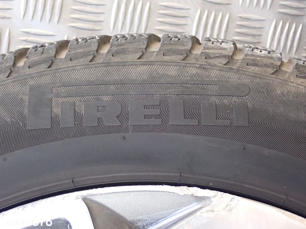 KOŁA FELGI ALUMINIOWE PEUGEOT 7,5JX17  ET 40  5X108  9671401580  Z OPONAMI ZIMA PIRELLI  215/55/17 - 12