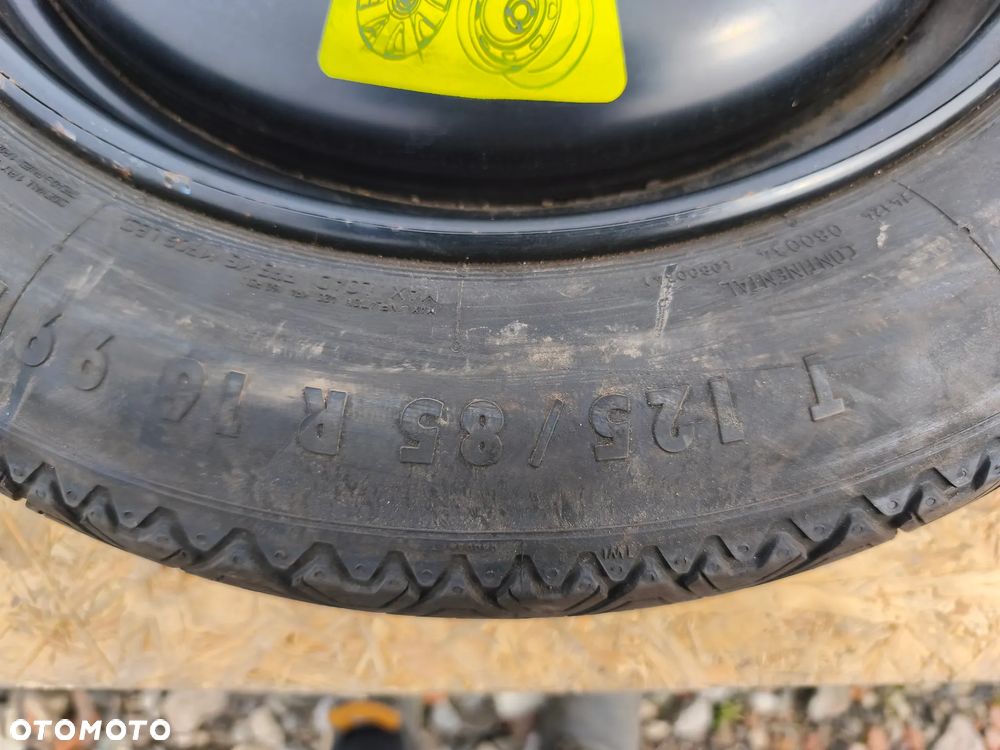 KOŁO DOJAZDOWE ZAPASOWE PEUGEOT 308 CITROEN 16 CALI 5X108 - 4