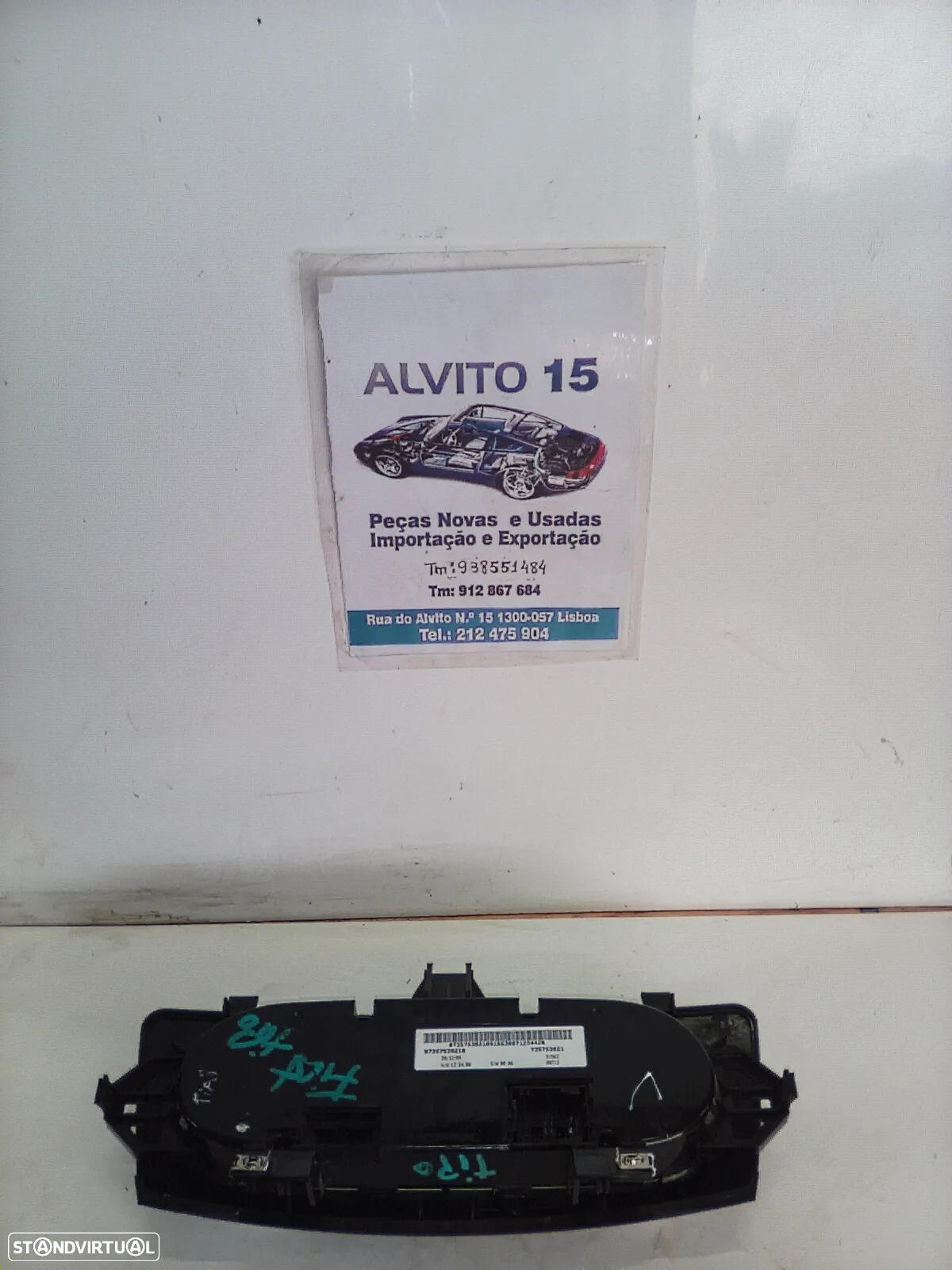 Comando da sofagem Fiat Tipo 1.6 multijet 2021 - 2