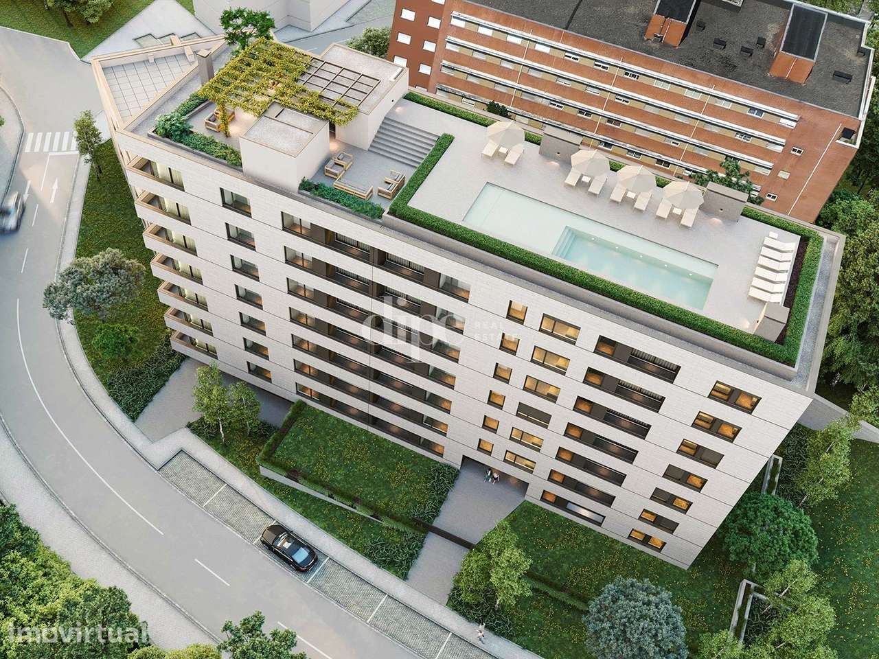 Apartamento T2 em construção no novo condomínio privado, Guimarães - Grande imagem: 5/7