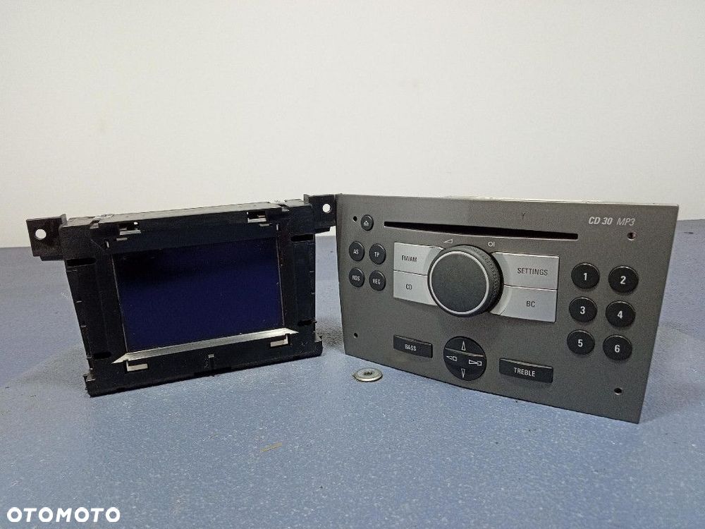 ASTRA III H RADIO CD FABRYCZNE CD30 MP3 EKRAN 13154304 13111163 - 1
