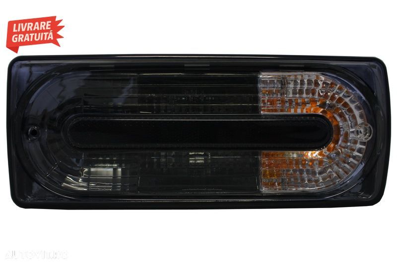 Stopuri Negru Fumuriu Mercedes W463 G-Class (1989-2015) G55 Design- livrare gratuita - 3