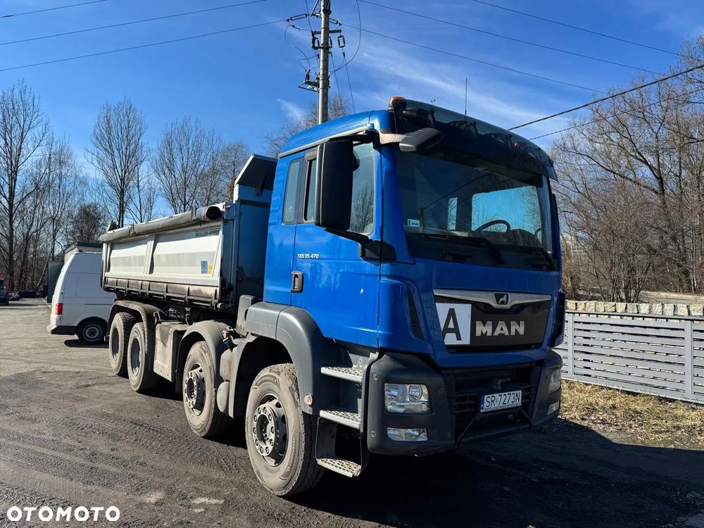 MAN TGS 37.470 8x4 Meiller-Kipper | Hydroburta - 1