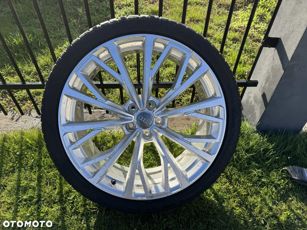 Komplet kół - Oryginalne felgi Audi 21" z rocznymi oponami Hankook, A6 C8, super stan - 1