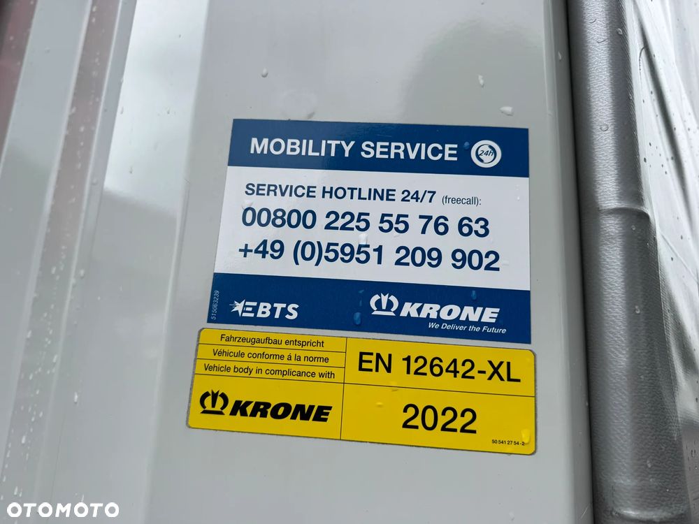 Krone Wynajem, SD Firanka Certyfikat XL, Listwy aluminiowe - 27