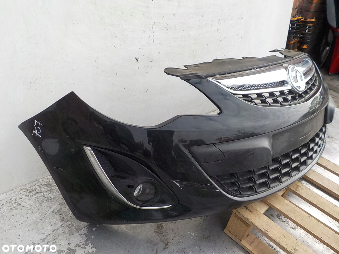 707 OPEL CORSA D LIFT ZDERZAK PRZÓD PRZEDNI - 14