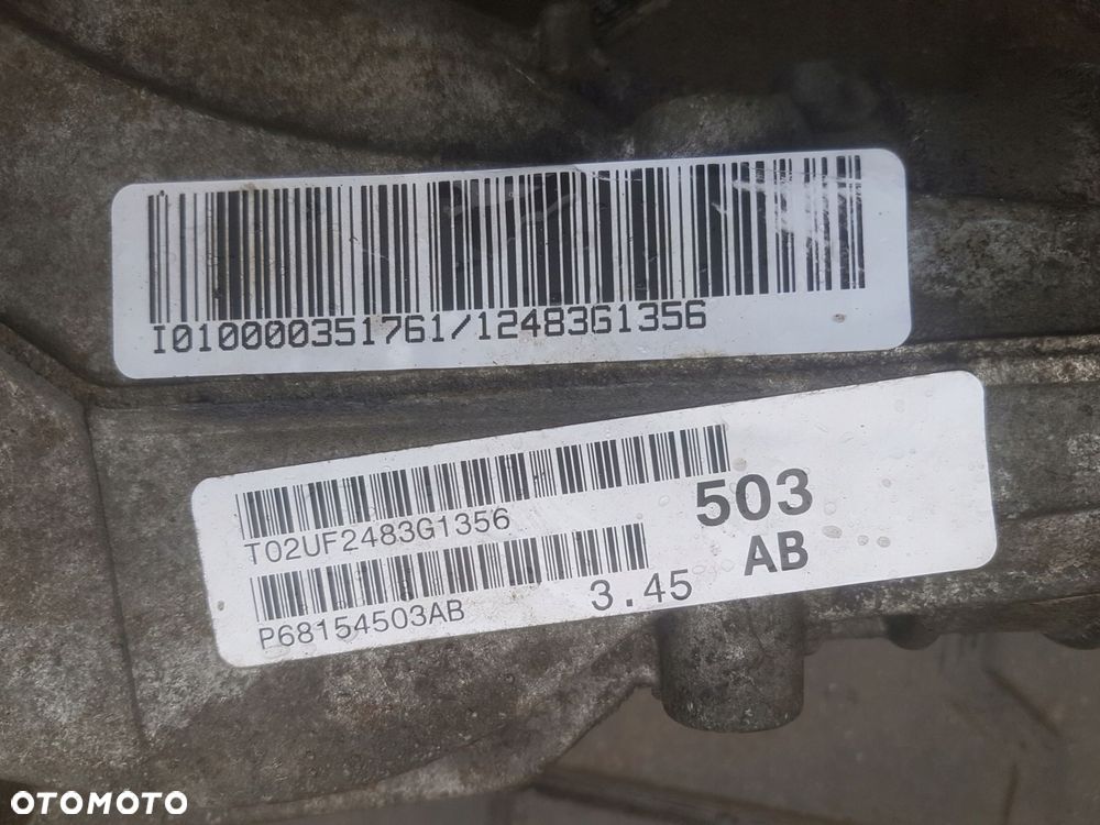 GRAND CHEROKEE WK2 LIFT 3.0 CRD REDUKTOR MOST 3.45 - 2