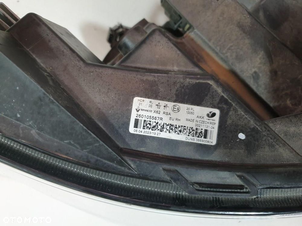 RENAULT MASTER IV 4 LAMPA PRZÓD PRZEDNIA PRAWA 260105567R EUROPA ORYGINAŁ - 7