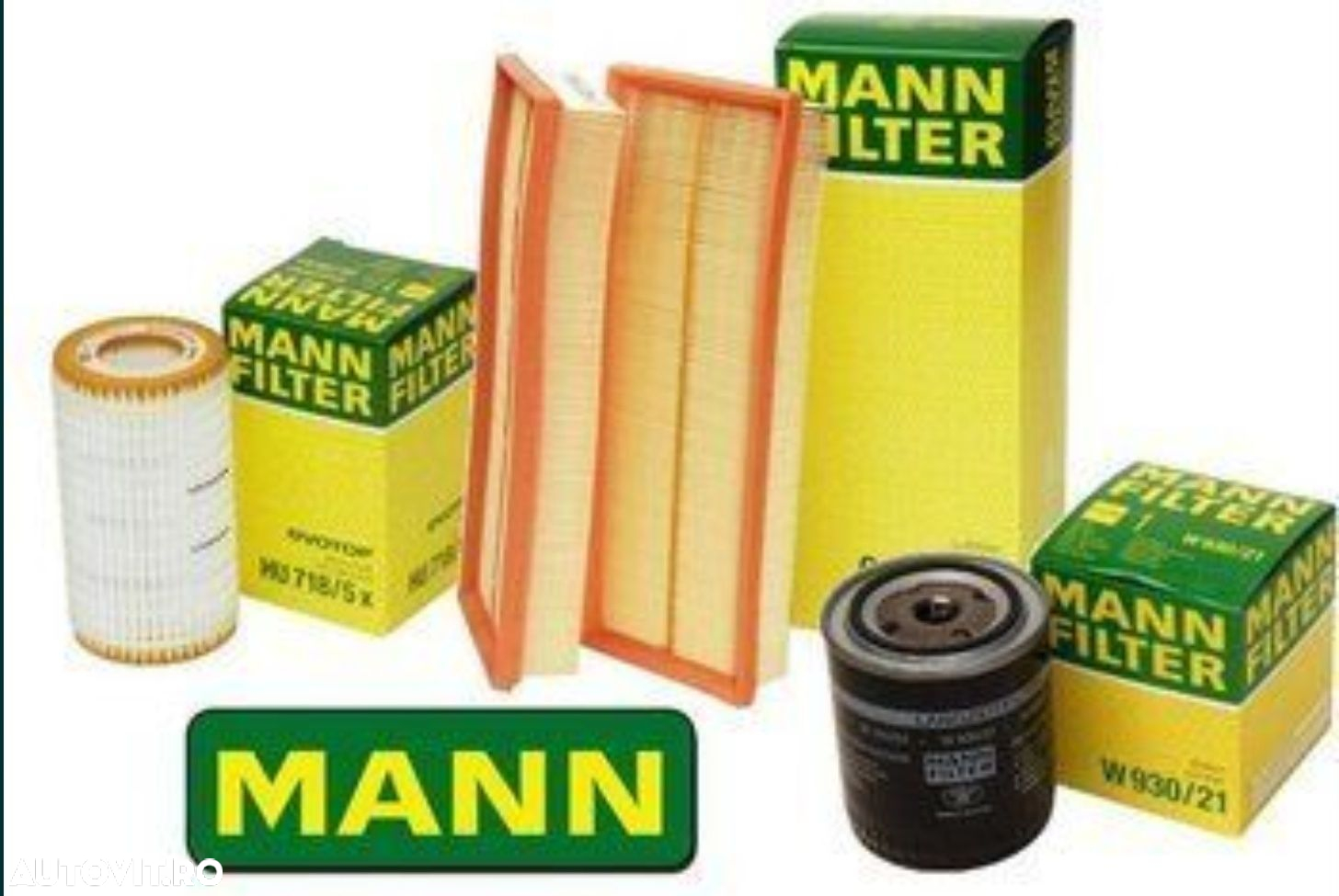Pachet revizie filtru ulei aer polen Mann Bosch Knecht Mahle Purflux - 8