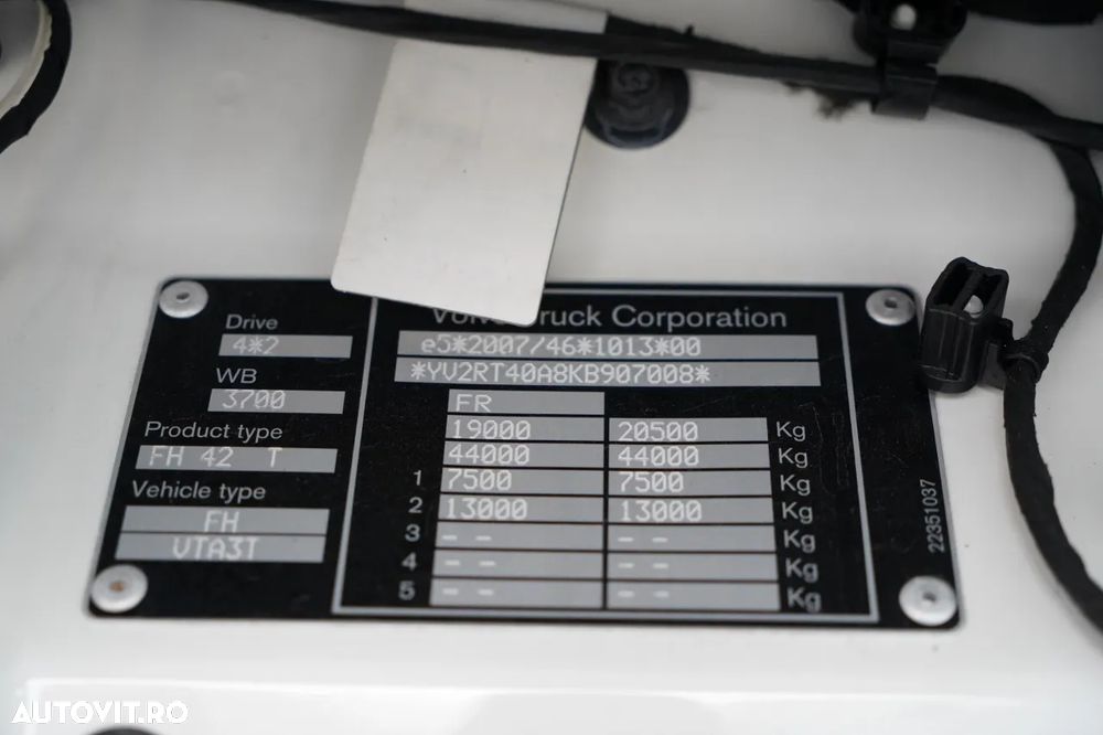 Volvo FH 500 / FULL ADR / I-PARK COOL - 34
