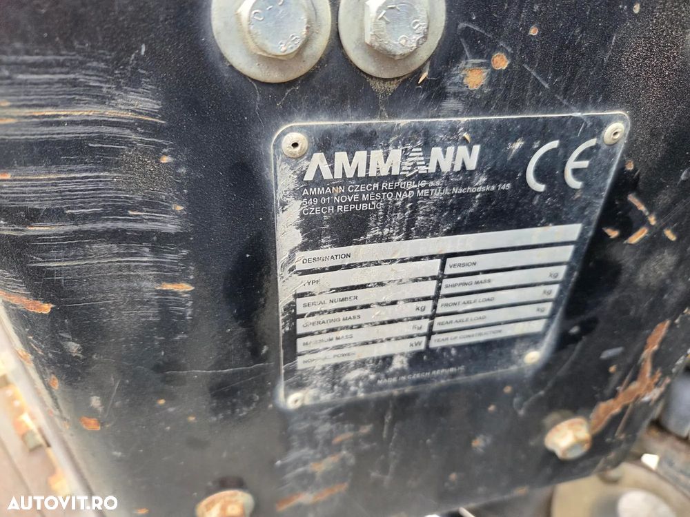 Ammann ARR 1575, RADIOCOMANDA, 1,5t, 2018, 607, motor Yanmar, STARE BUNA, posibilitate leasing 2 ani-PROMOTIE 11900 EUR+Tva - 7