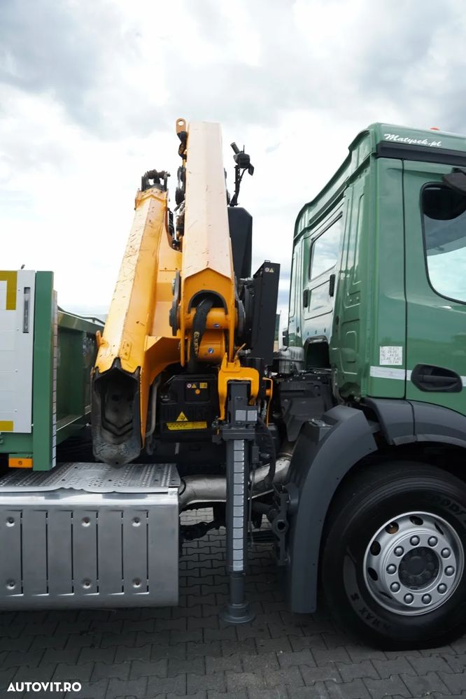 Mercedes-Benz ANTOS 2540 / 6x2 / 6.4 M LIVRARE / MACARA EFFER 265 / MAX. CAPACITATE DE RIDICARE 7.475 KG / TELECOMANDĂ / PUNȚ DE DIRECȚIE - RIDICARE / EURO 6 - 20