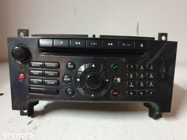 RADIO NAWIGACJA RT3 N3 PEUGEOT 607 LIFT 96590509TP