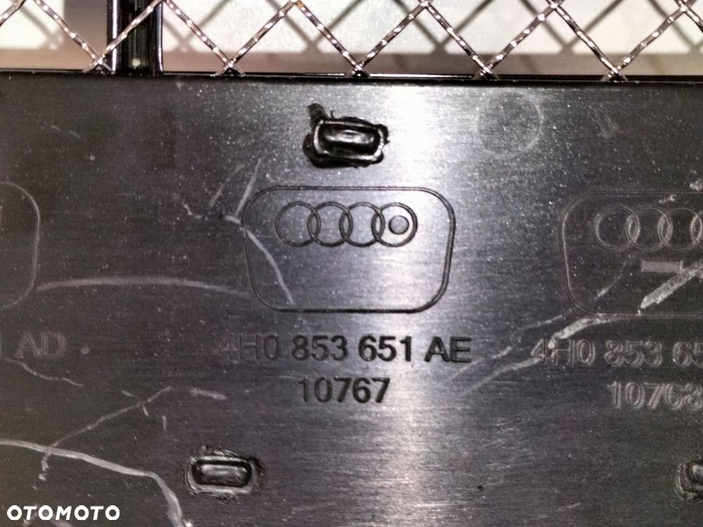 atrapa kratka grill audi a8 d4 4h0 lift 14-17 w12 - 6