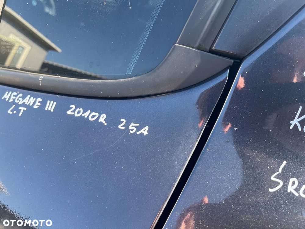 RENAULT MEGANE III DRZWI LEWY TYŁ LEWE TYLNE TEB66 - 4