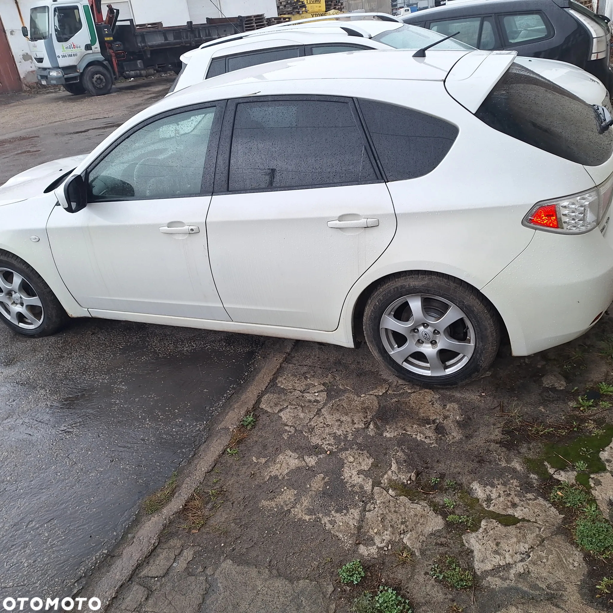 MASKA ZDERZAK BLOTNIK DRZWI LUSTERKO LAMPA SZYBA SUBARU IMPREZA III GH 07-12 KOD 37J NA CZESCI - 6