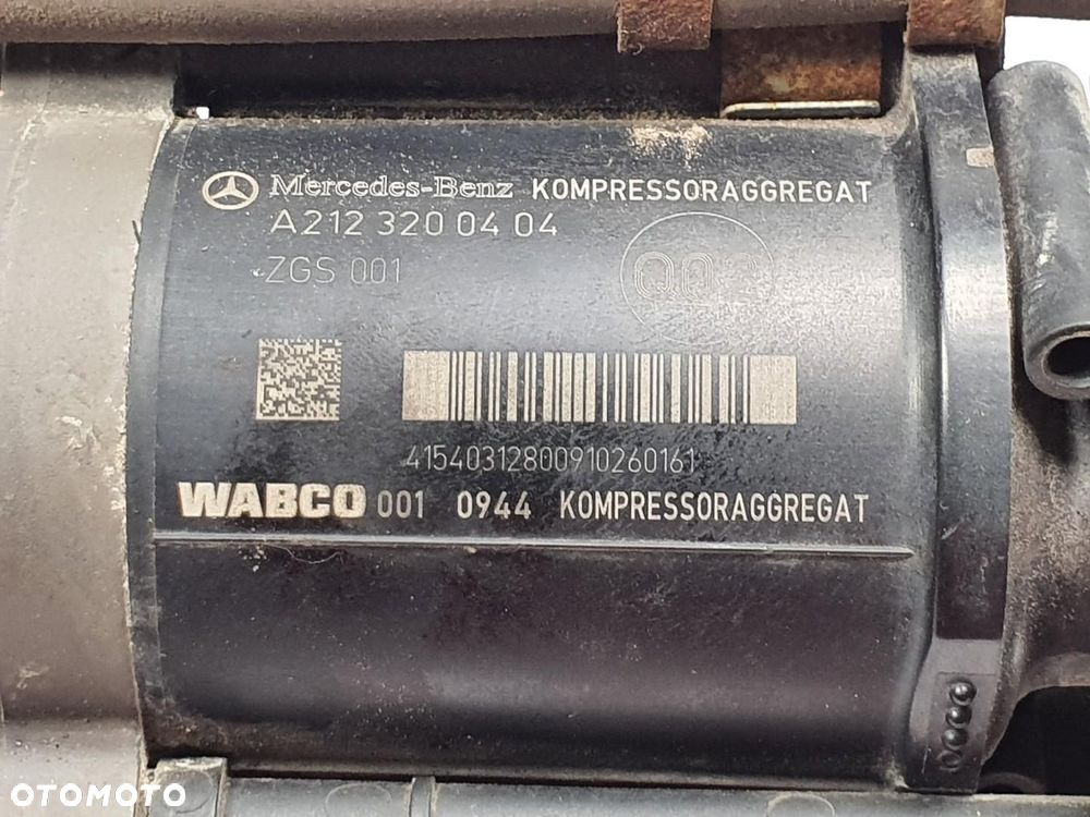 KOMPRESOR ZAWIESZENIA AIRMATIC MERCEDES W212 3.0 CDI V6 A2123200404 - 6