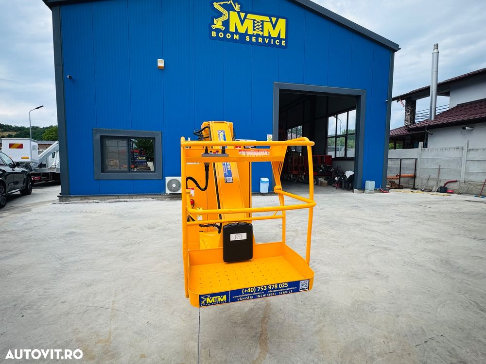 Haulotte Star 10 din 2008 Nacela electrica cu brat 10 m reconditinata complet - 4