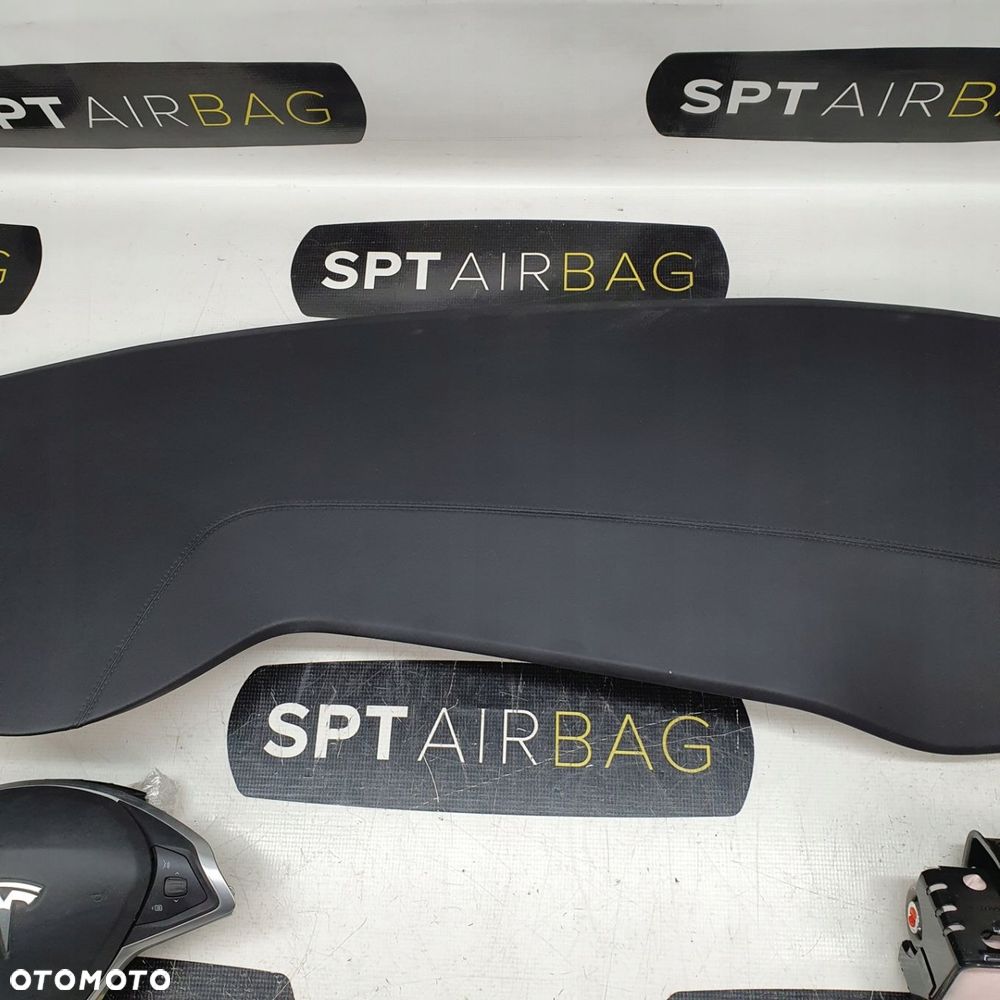 TESLA S TESLA Y DESKA ROZDZIELCZA KONSOLA KOKPIT PULPIT PODUSZKI AIRBAG AIR BAG KIT SET - 3