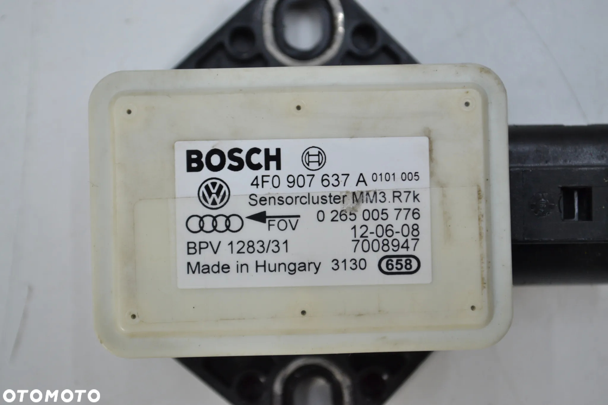 AUDI A6 C6 CZUJNIK STEROWNIK ESP PRZYSPIESZENIA 4F0907637A - 2