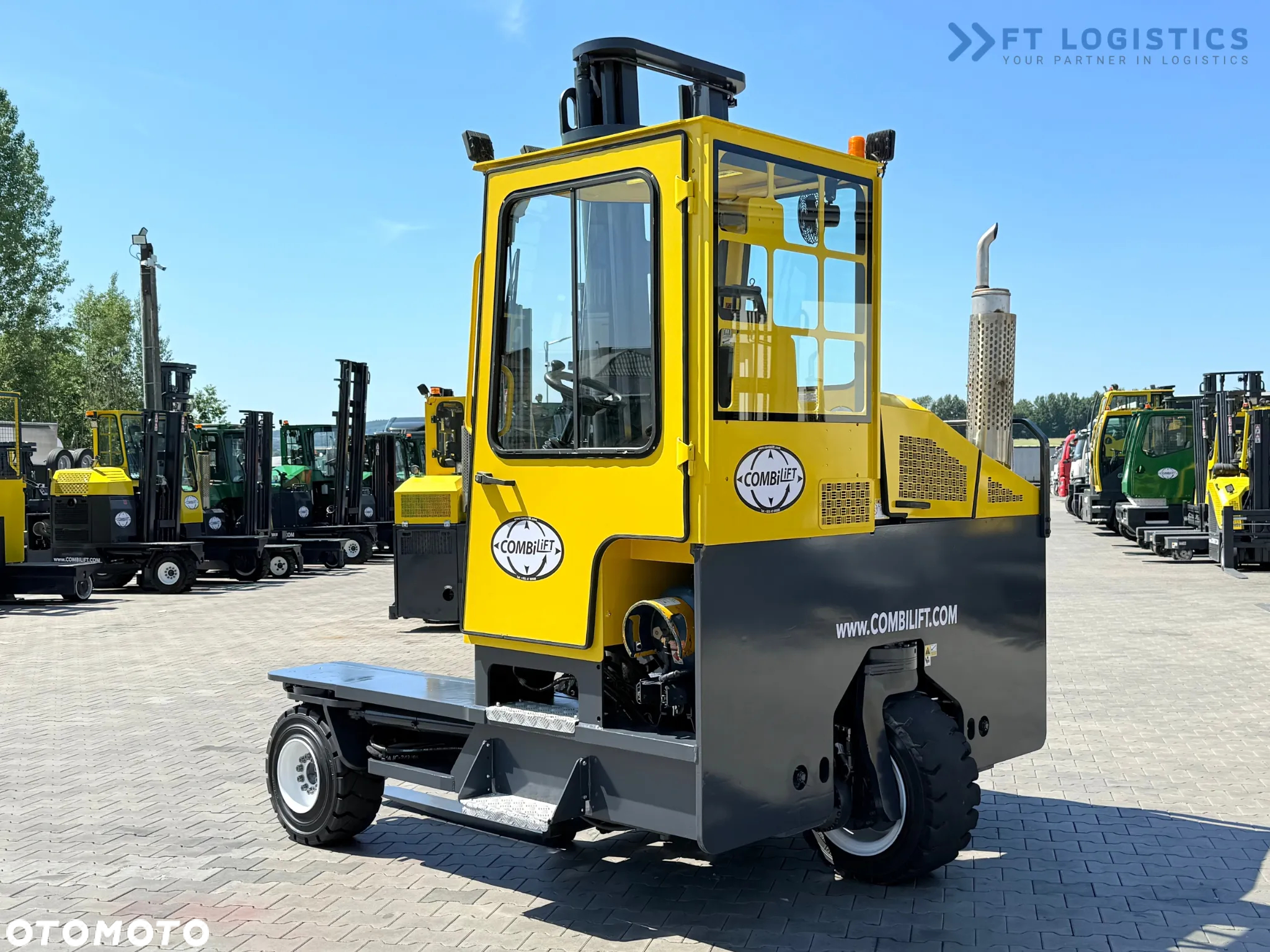 Combilift C5000XL / GAS / DUPLEX / 4500MM / WOLNY SKOK / PRZESUW WIDEŁ / POZYCJONER / KABINA XL / NOWE OPONY - 9