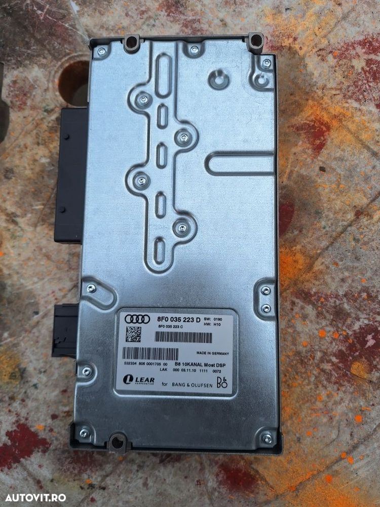 Amplificator Bang&Olufsen Audi A5 cod 8F0 035 223 D sau C - 2