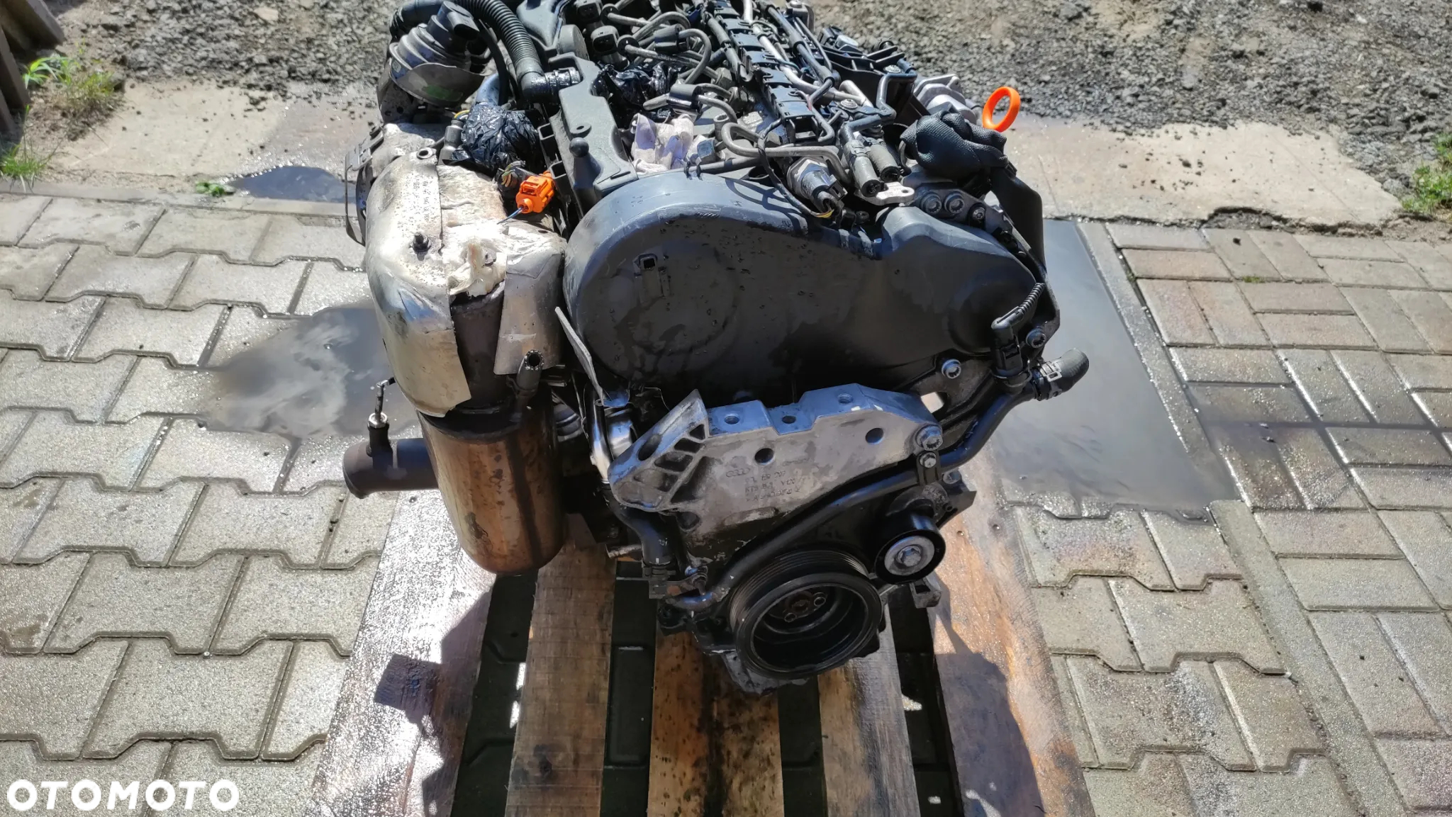 Silnik VW Caddy Audi 1.6 diesel kod: CAYD - 14