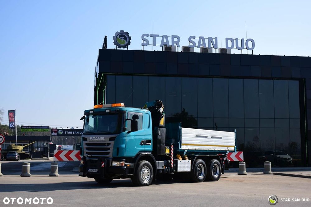 Scania G480 6x4 PALFINGER PK 34002 SH HDS Żuraw Wywrotka - 10