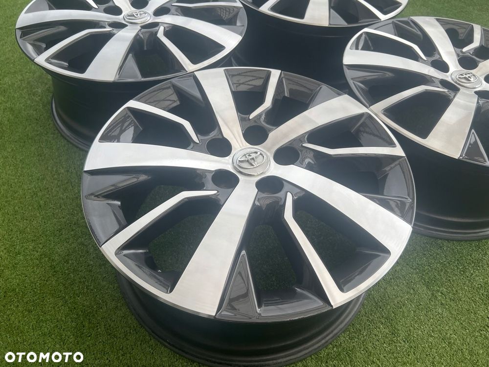 KOMPLET FELG FELGI ALU TOYOTA PROACE EXPERT TRAVELLER 17 5X108 ORYGINALNE - 1