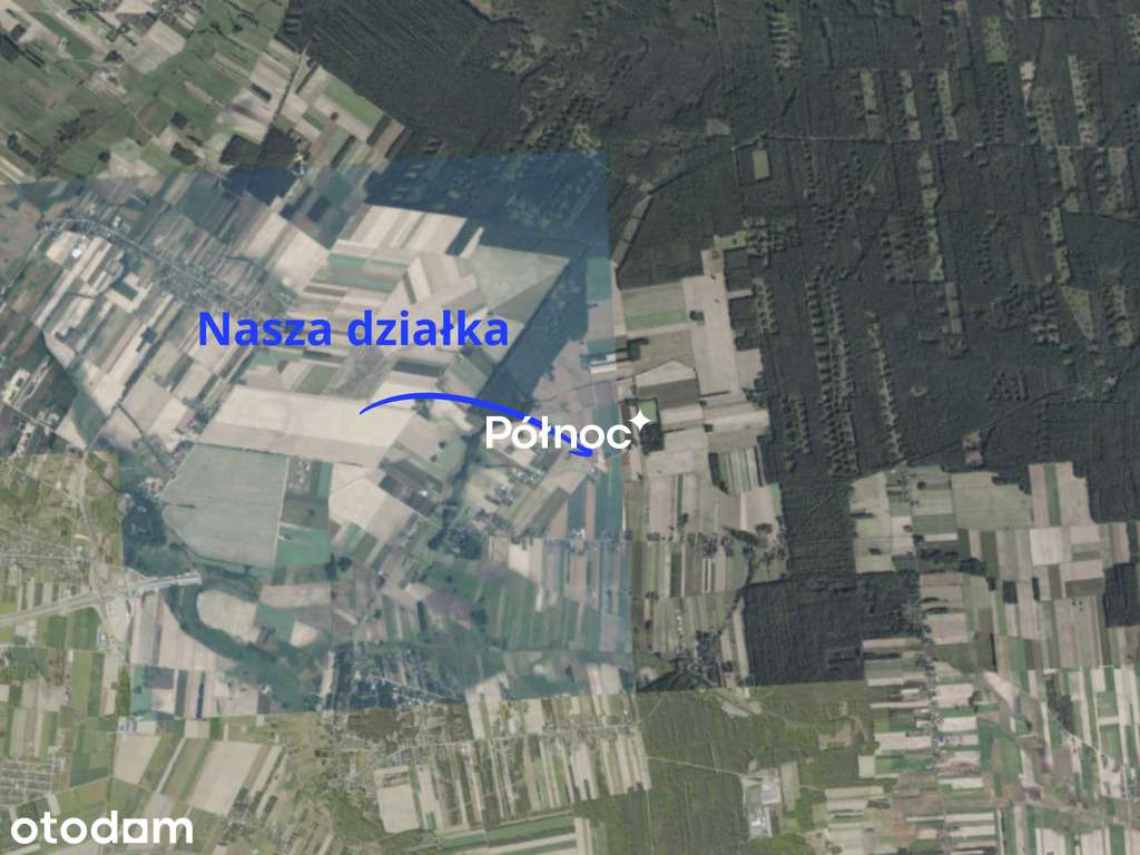 Na sprzedaż działka 1161m2 Wilczyn gmina Biała Pod - Pełny obrazek: 5/8