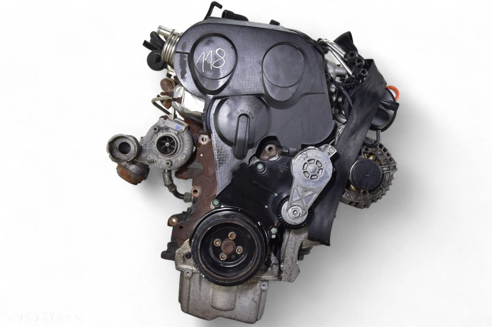 Silnik TOURAN AUDI A3 8P TOLEDO III GOLF V 2.0 TDI 140KM BKD  KOMPRESJA - 13