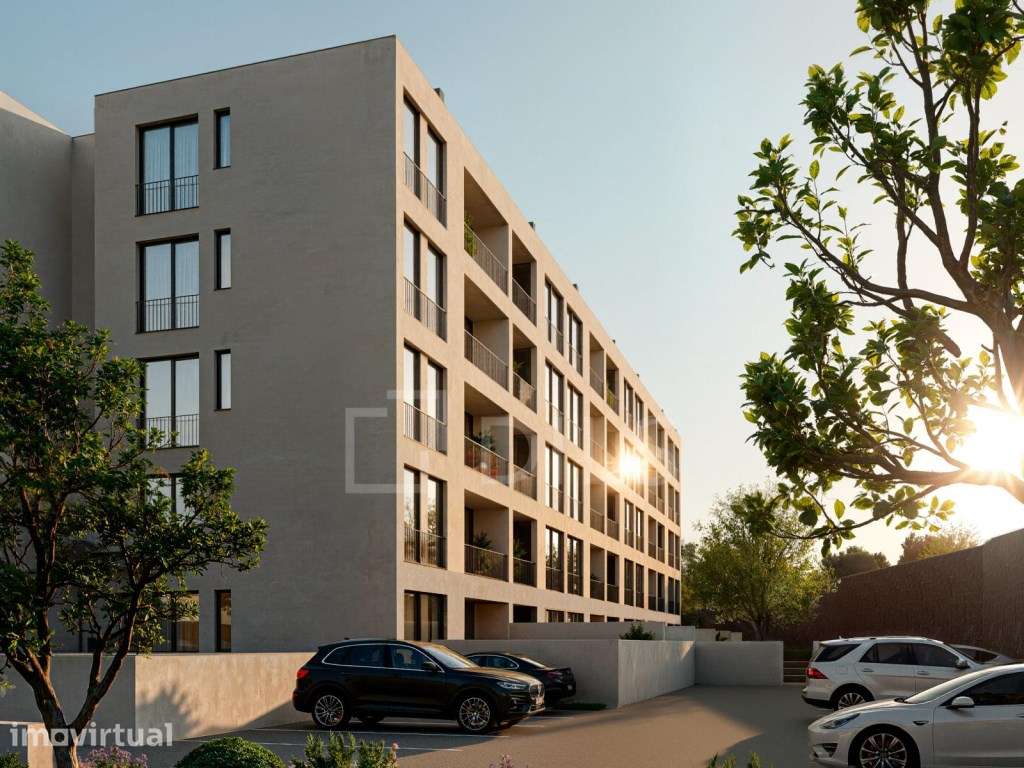 Apartamento T1 com varanda e garagem, em Fânzeres, Gondomar - Grande imagem: 2/86