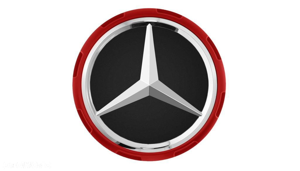 MERCEDES AMG dekielek felgi aluminiowej red OE - 2