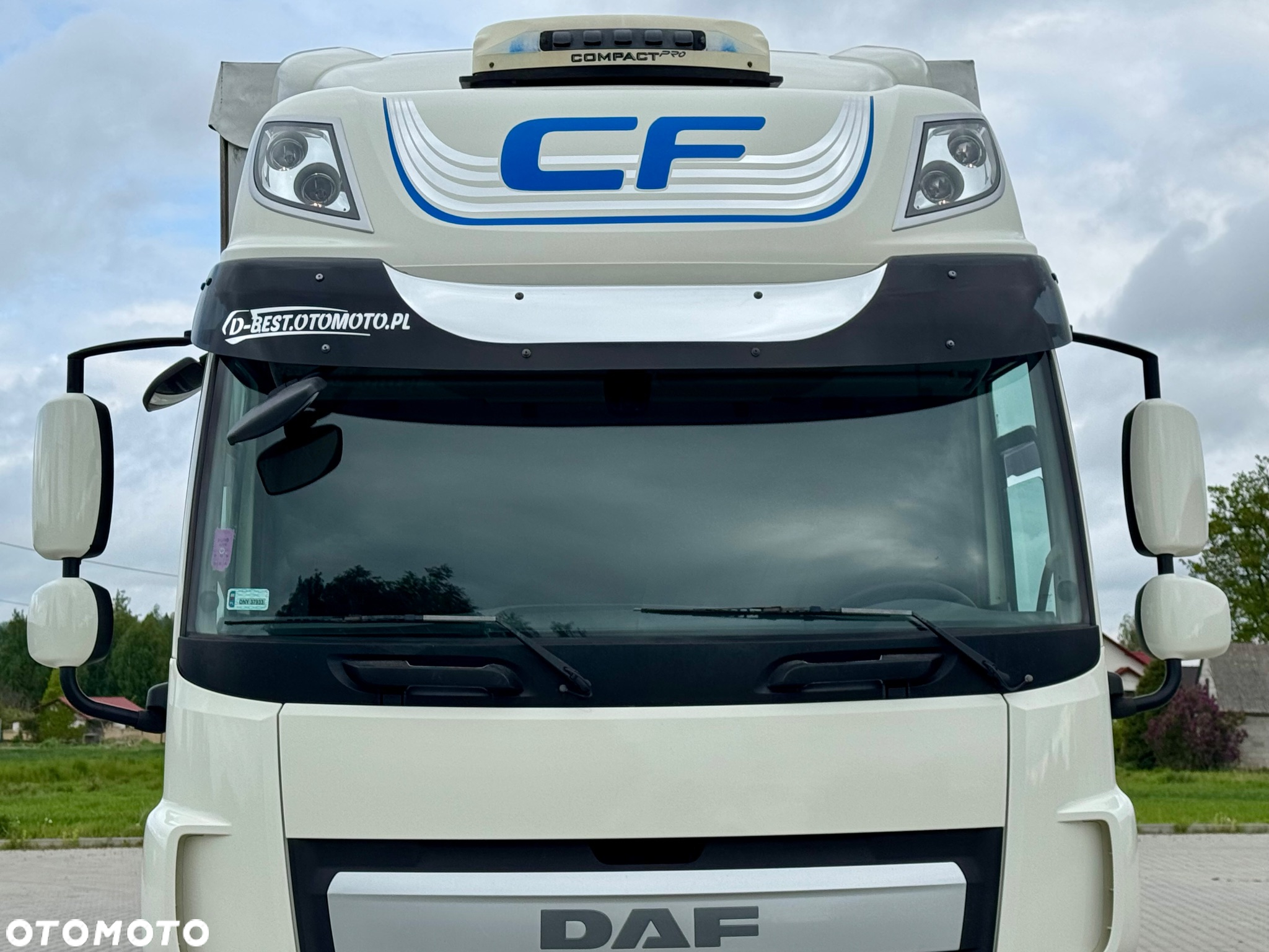 DAF CF 320 / FIRANKA / 24 EUROPALETY / SYPIALKA / AUTOMAT / KLIMA POSTOJOWA / 8 960 KG ŁADOWNOŚCI / 2017 ROK - 19